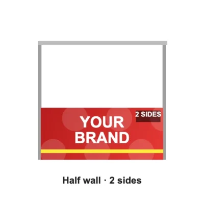 half both