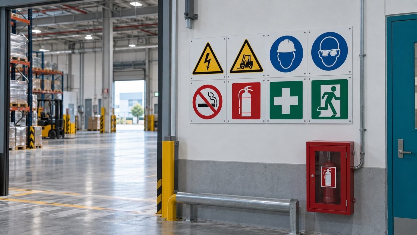 workplace safety & osha-specified signs 1 workplace safety and fire exit signs, dubai