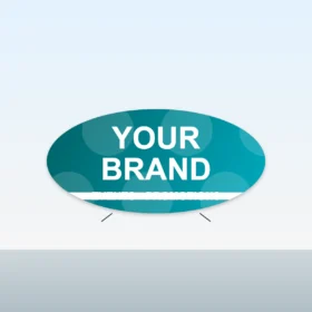 Oval Pop Up Banner