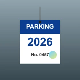 Custom Parking Pass 2.75 x 3 in