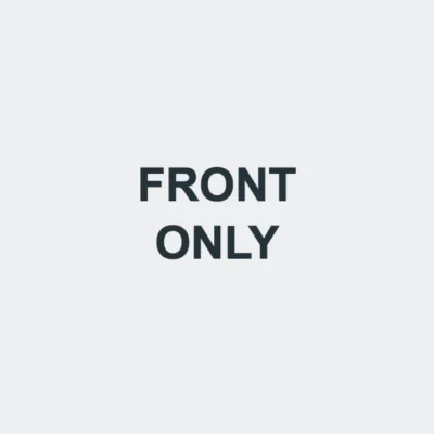 FRONT ONLY