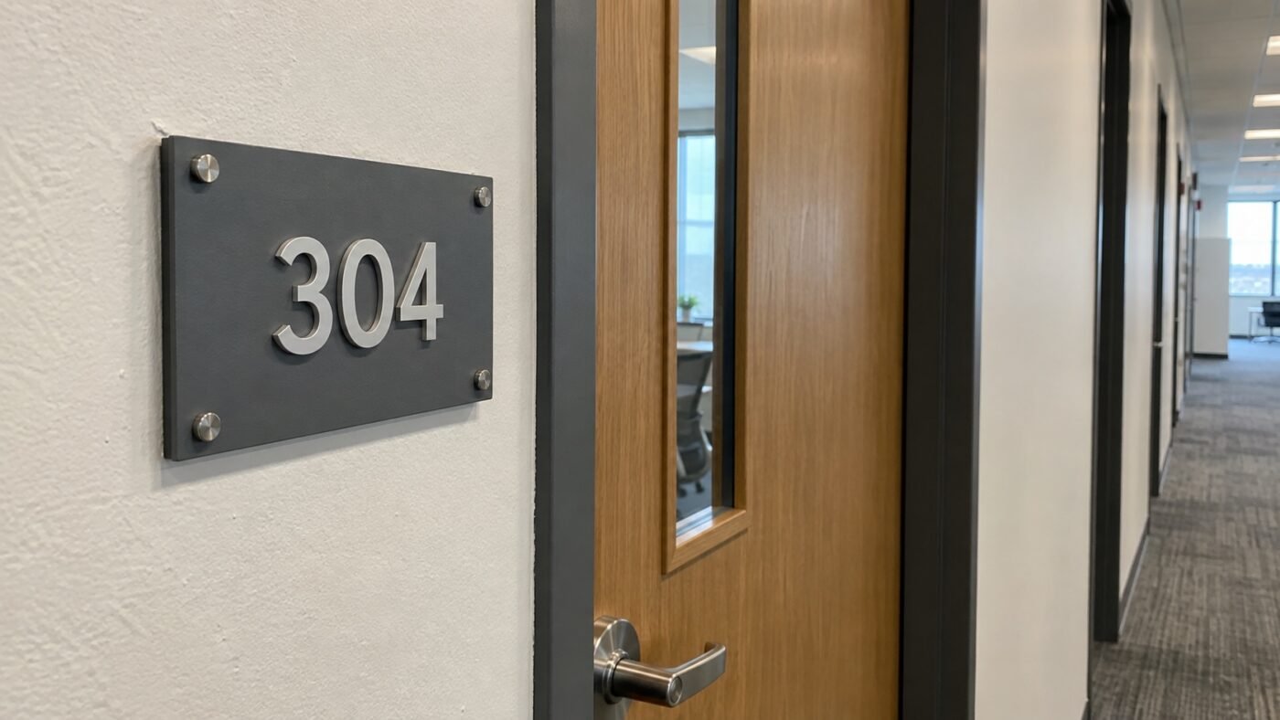 accessibility & braille signs 1 braille accessibility room sign with raised text, dubai