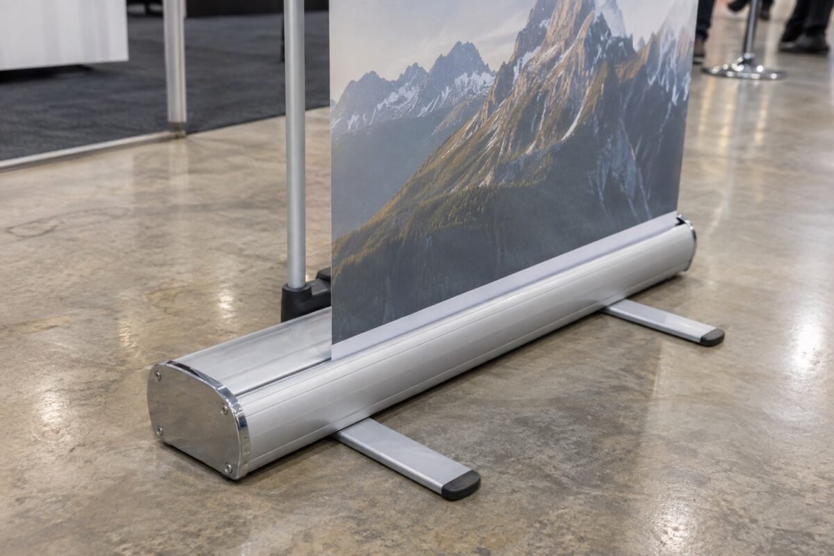 retractable banner stands 3 retractable banner example, dubai