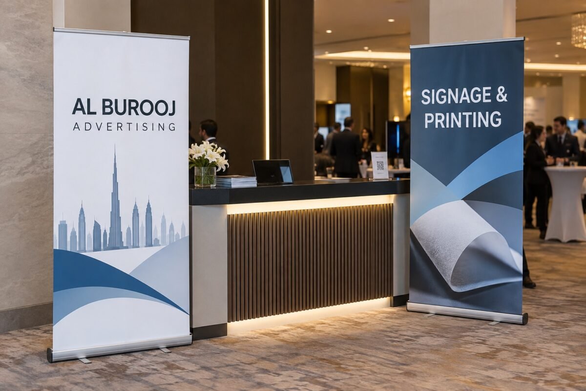 retractable banner stands 2 retractable banner example, dubai