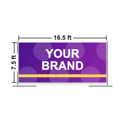 EZ Extend Display 16.5 x 7.5 ft