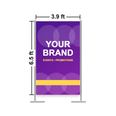 EZ Extend Display 3.9 x 6.5 ft