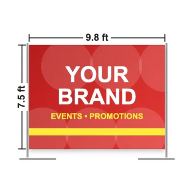 EZ Extend Display 9.8 x 7.5 ft