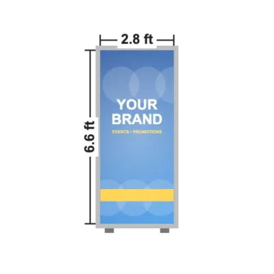 SEG Lit Display 2.8 x 6.6 ft