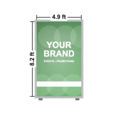 SEG Lit Display 4.9 x 8.2 ft