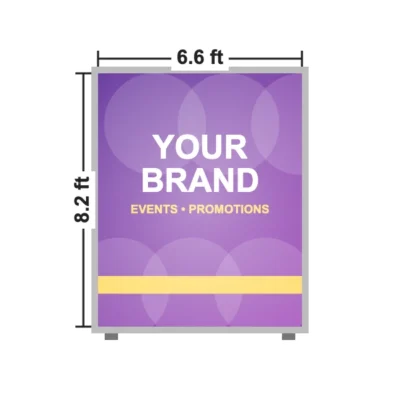 SEG Lit Display 6.6 x 8.2 ft