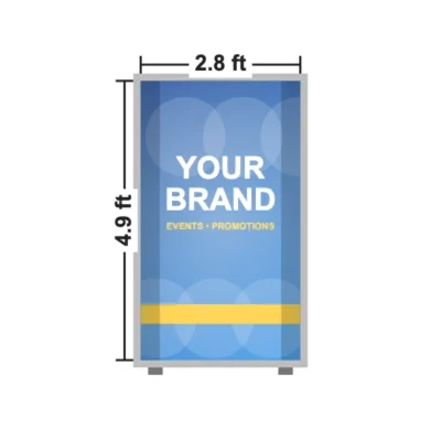 SEG Curved Lit Display 2.8 x 4.9 ft
