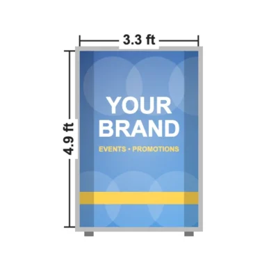 SEG Curved Lit Display 3.3 x 4.9 ft