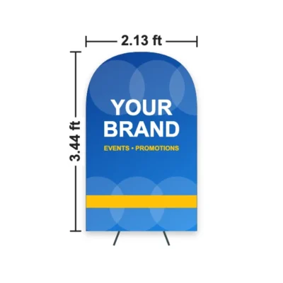 Vertical Pop Up Banner 2.13 x 3.44 ft