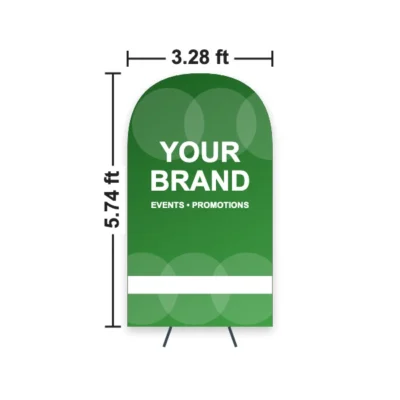 Vertical Pop Up Banner 3.28 x 5.74 ft