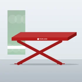 Crossover Stretch Table Cover