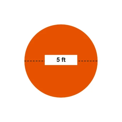 Round Table Cover 5 ft round