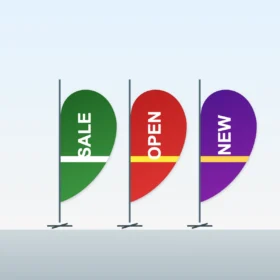 Teardrop Flag