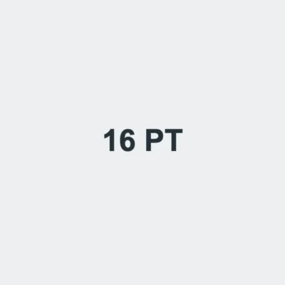16 PT