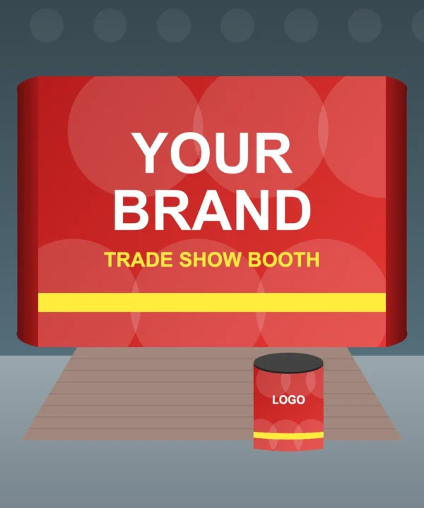 Straight Pop Up Display 10 x 10 ft