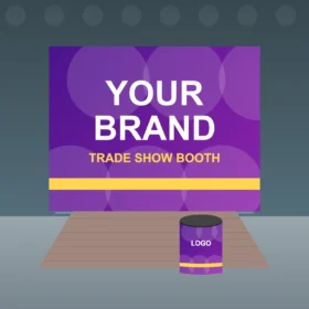 Straight Zip Up Display 10 x 8 ft