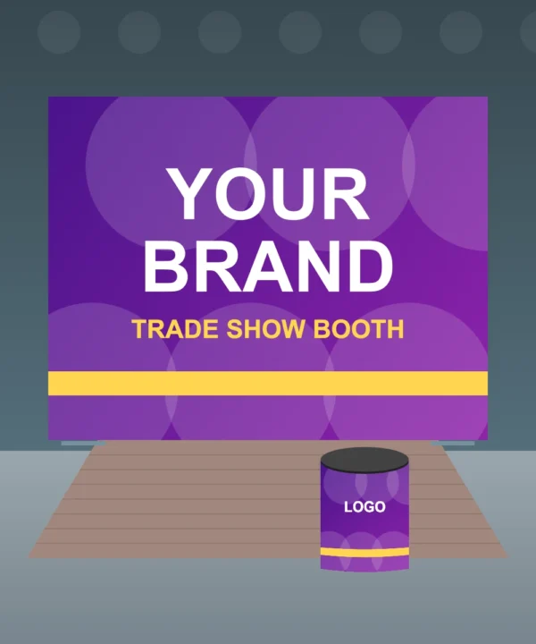 Straight Zip Up Display 10 x 8 ft