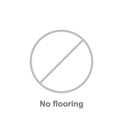 No flooring
