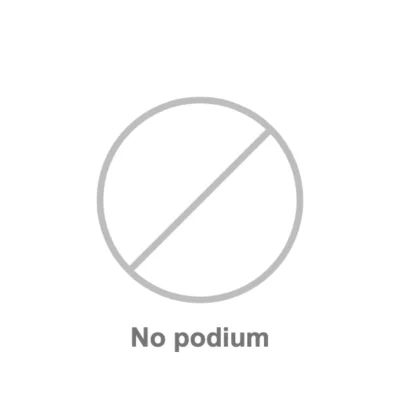 No podium