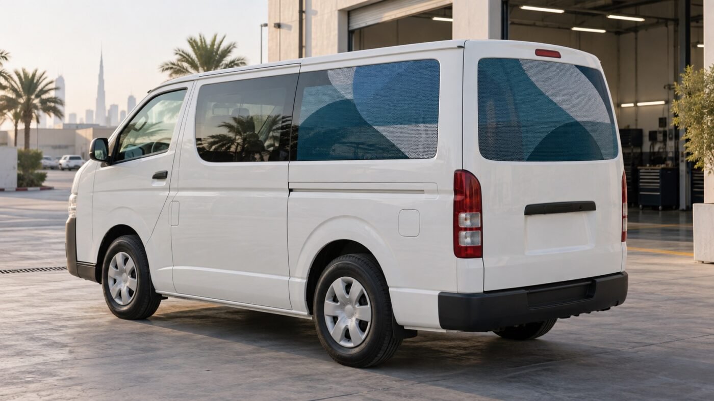 vehicle one-way vision graphics 1 one way vision sticker on rear vehicle windows, dubai