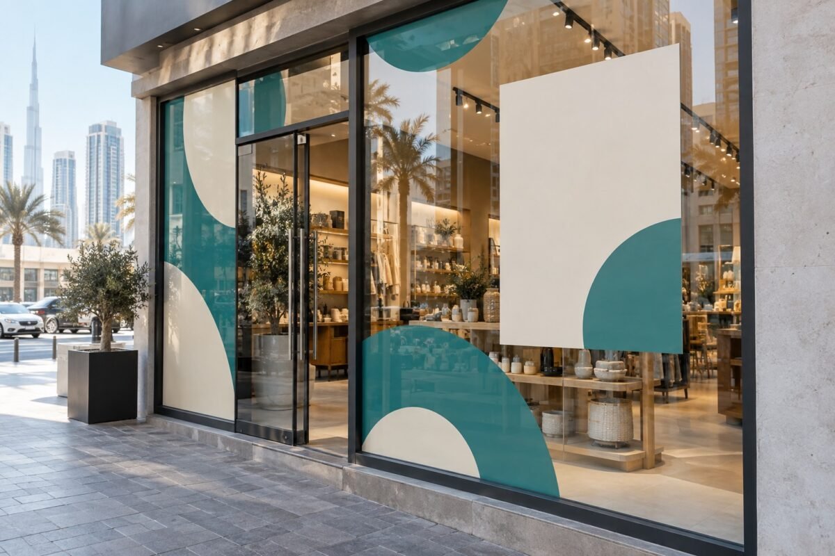 window graphics 1 shop window graphics sticker, dubai