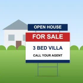 Real Estate Yard Sign