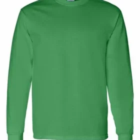 Gildan 5400 long sleeve T-shirt in Irish Green