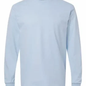 Gildan 5400 long sleeve T-shirt in Light Blue