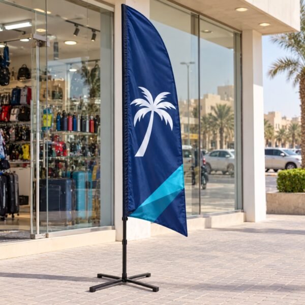 Shark Fin Flag — hero product concept