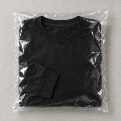 Polybag Yes – illustrative Gildan 5400 product option