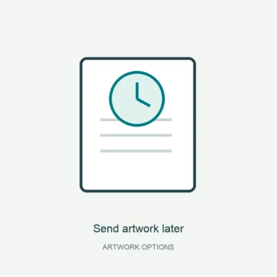 Send Artwork Later – illustrative Gildan 5400 product option