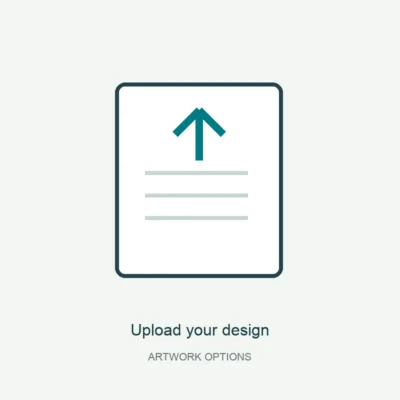 Upload Artwork – illustrative Gildan 5400 product option