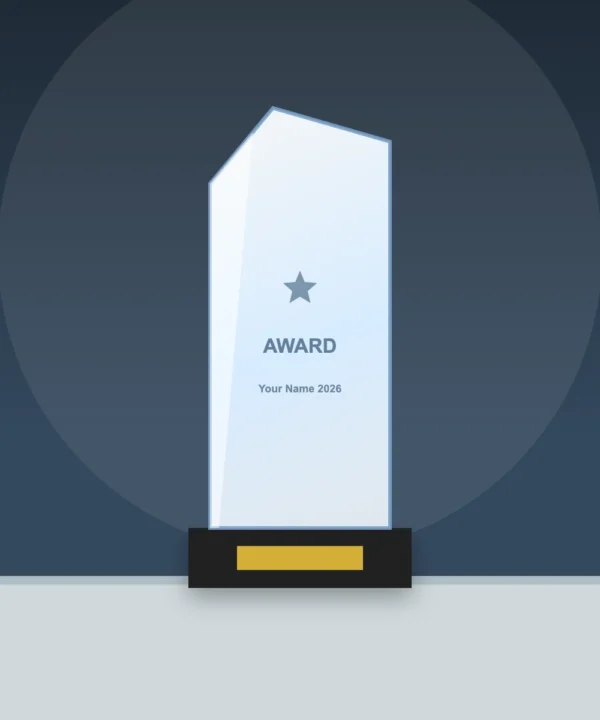 Monument Crystal Trophy