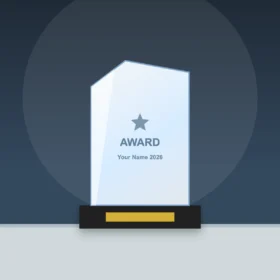 Octave Crystal Trophy