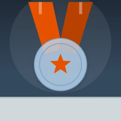 Round Glass Medals
