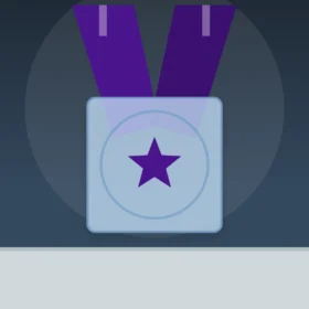 Square Glass Medals