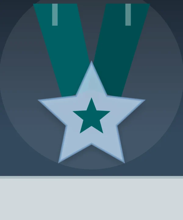 Star Glass Medals