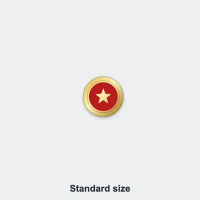 Crest Medal Standard size