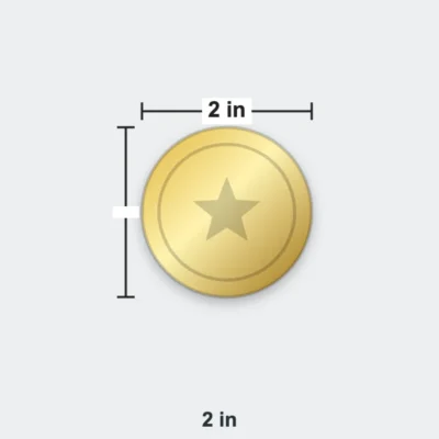 Die Struck Medals 2 in