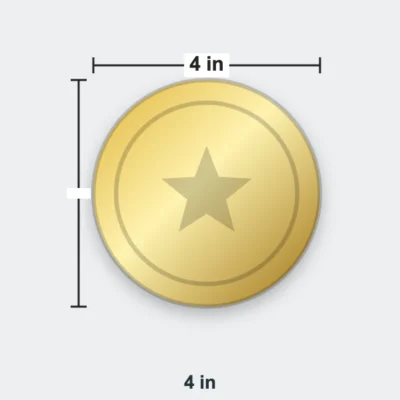 Die Struck Medals 4 in