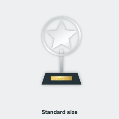 Hope Star Trophy Standard size