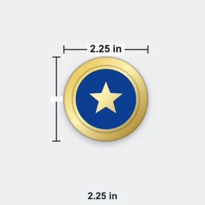 Soft Enamel Medals 2.25 in