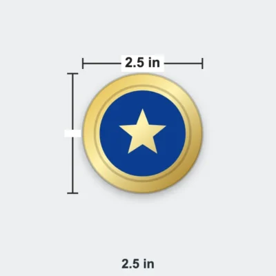 Soft Enamel Medals 2.5 in