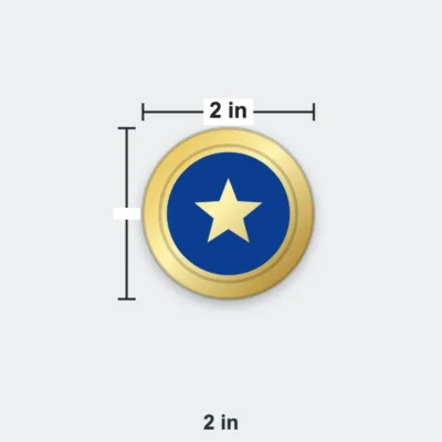 Soft Enamel Medals 2 in