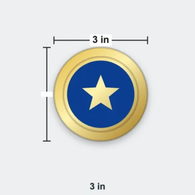 Soft Enamel Medals 3 in