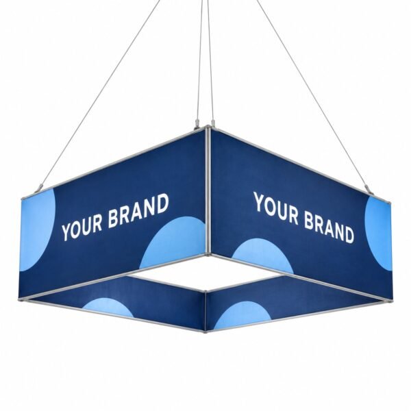 Backlit Hanging Sign for exhibition stands, Dubai